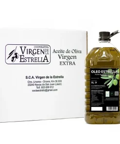 Caja de 3 Garrafas x 5 Litros Aceite de Oliva Virgen Extra (AOVE)