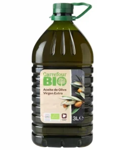 Aceite de oliva virgen extra ecológico Carrefour Bio 3 l.